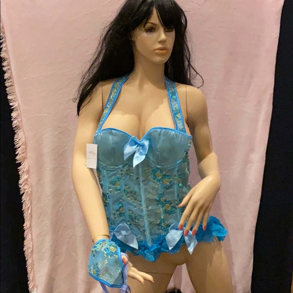Corset & G-String set by Daisy Premium Corset 4XL